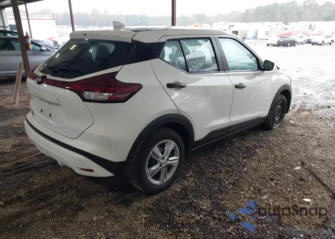 2023 Nissan Kicks S Xtronic Cvt из США, поврежденный, VIN 3N1CP5BV2PL551397